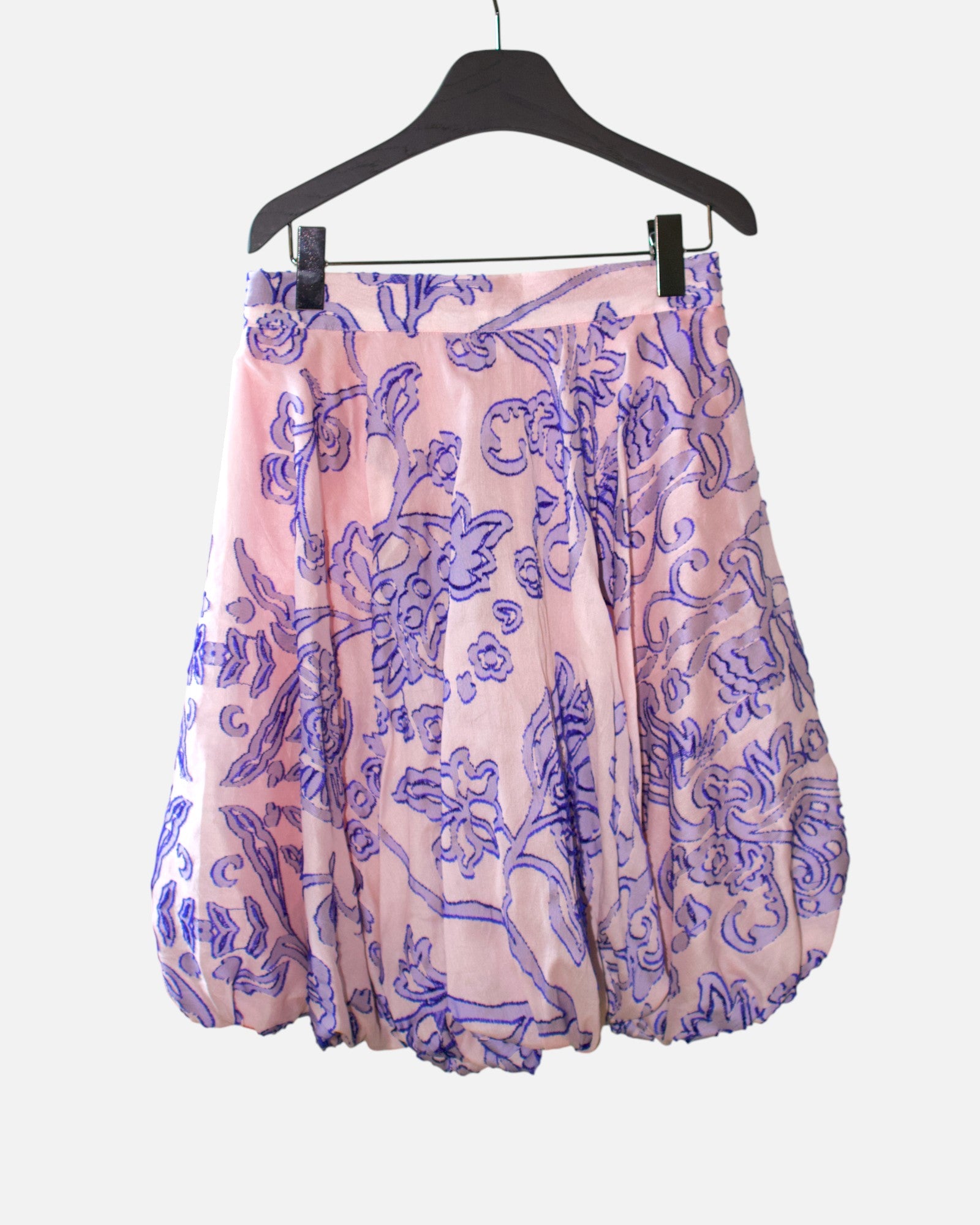 Floral Print Bubble Skirt