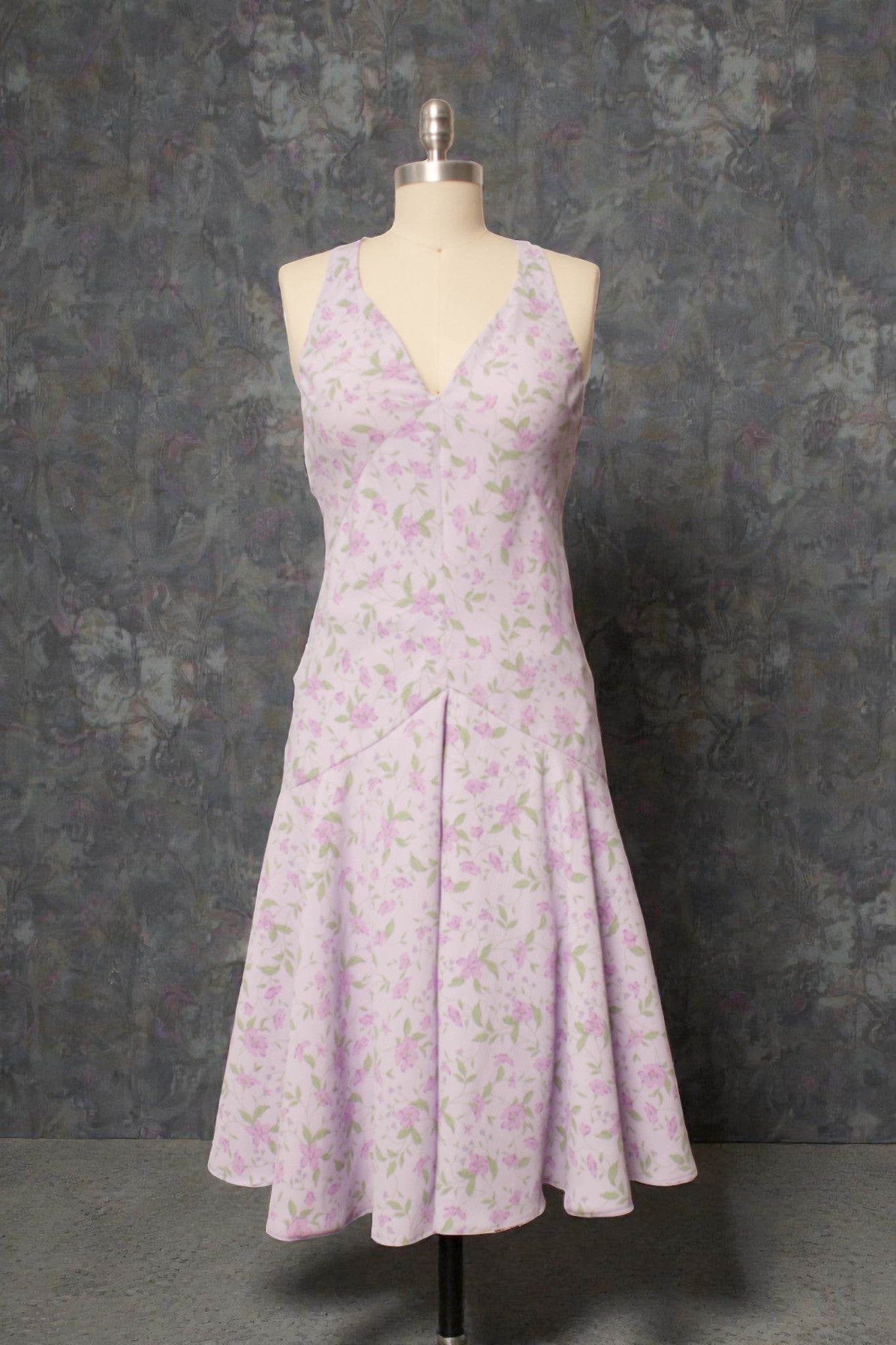 Floral Tie Back Dress