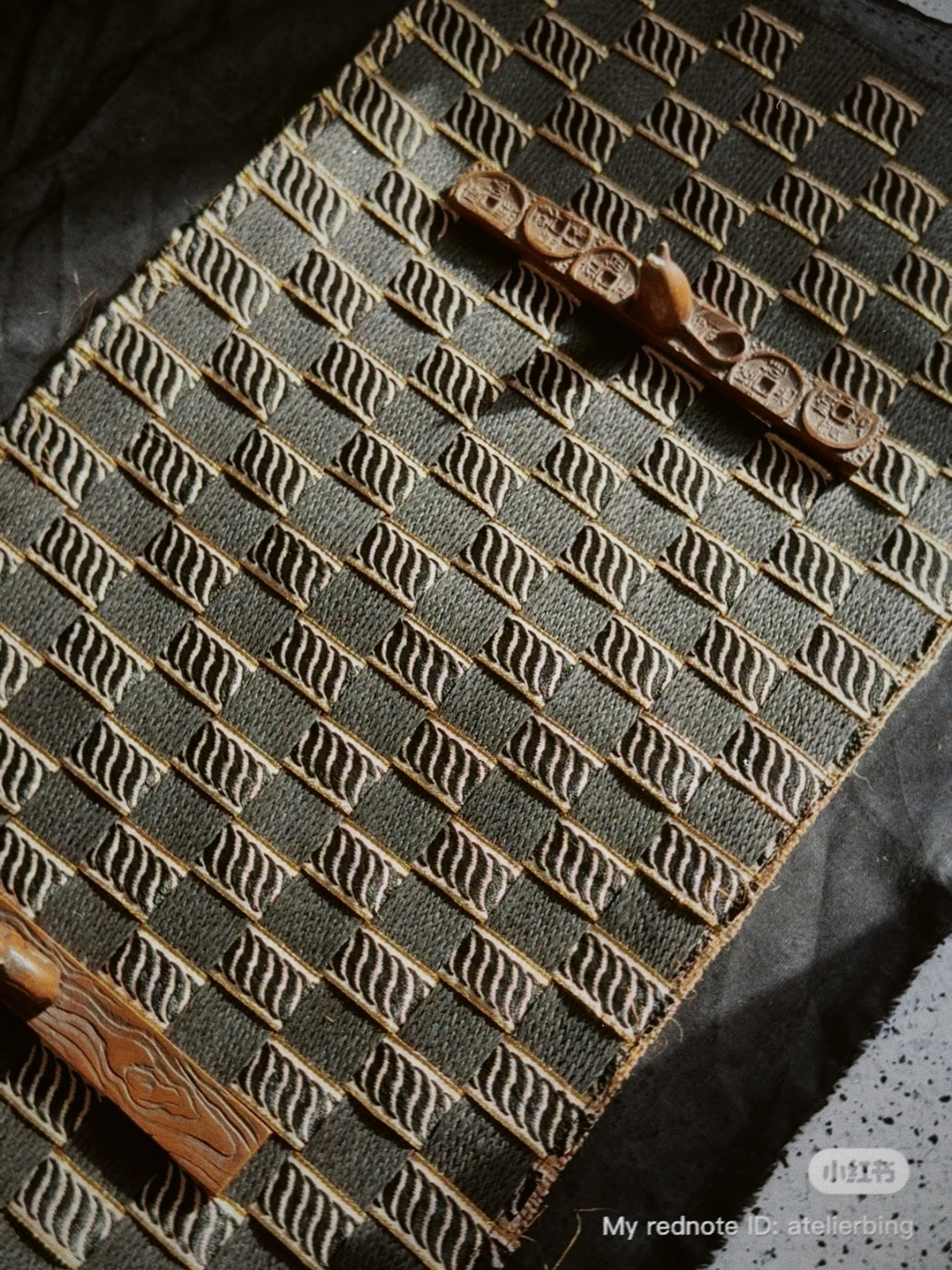 Weaved Ribbon Clutch