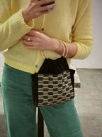 Weaved Ribbon Clutch